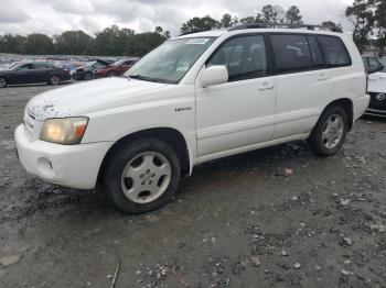  Salvage Toyota Highlander