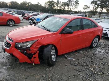  Salvage Chevrolet Cruze