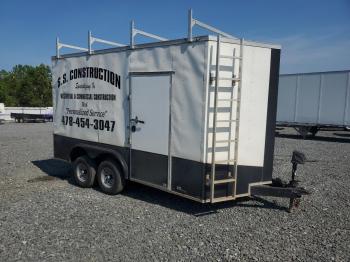  Salvage Spa Trailer