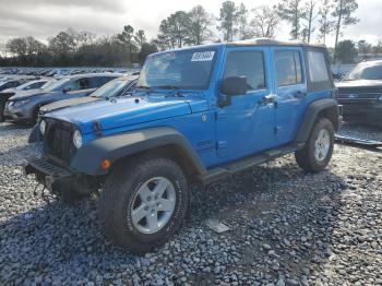  Salvage Jeep Wrangler