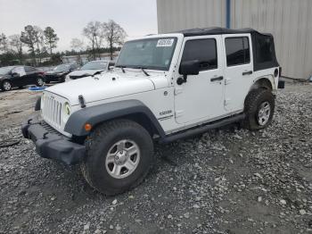  Salvage Jeep Wrangler