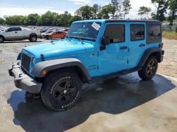  Salvage Jeep Wrangler