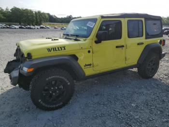  Salvage Jeep Wrangler