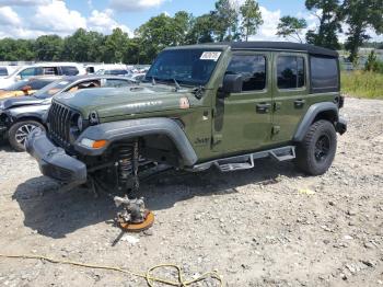  Salvage Jeep Wrangler
