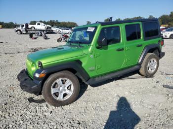  Salvage Jeep Wrangler