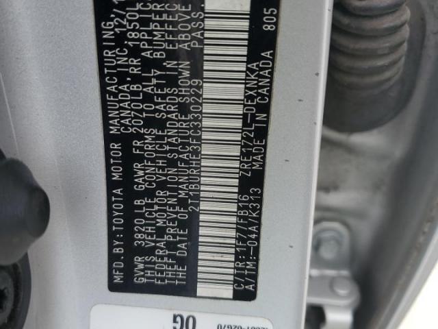 Toyota Corolla L Image 11