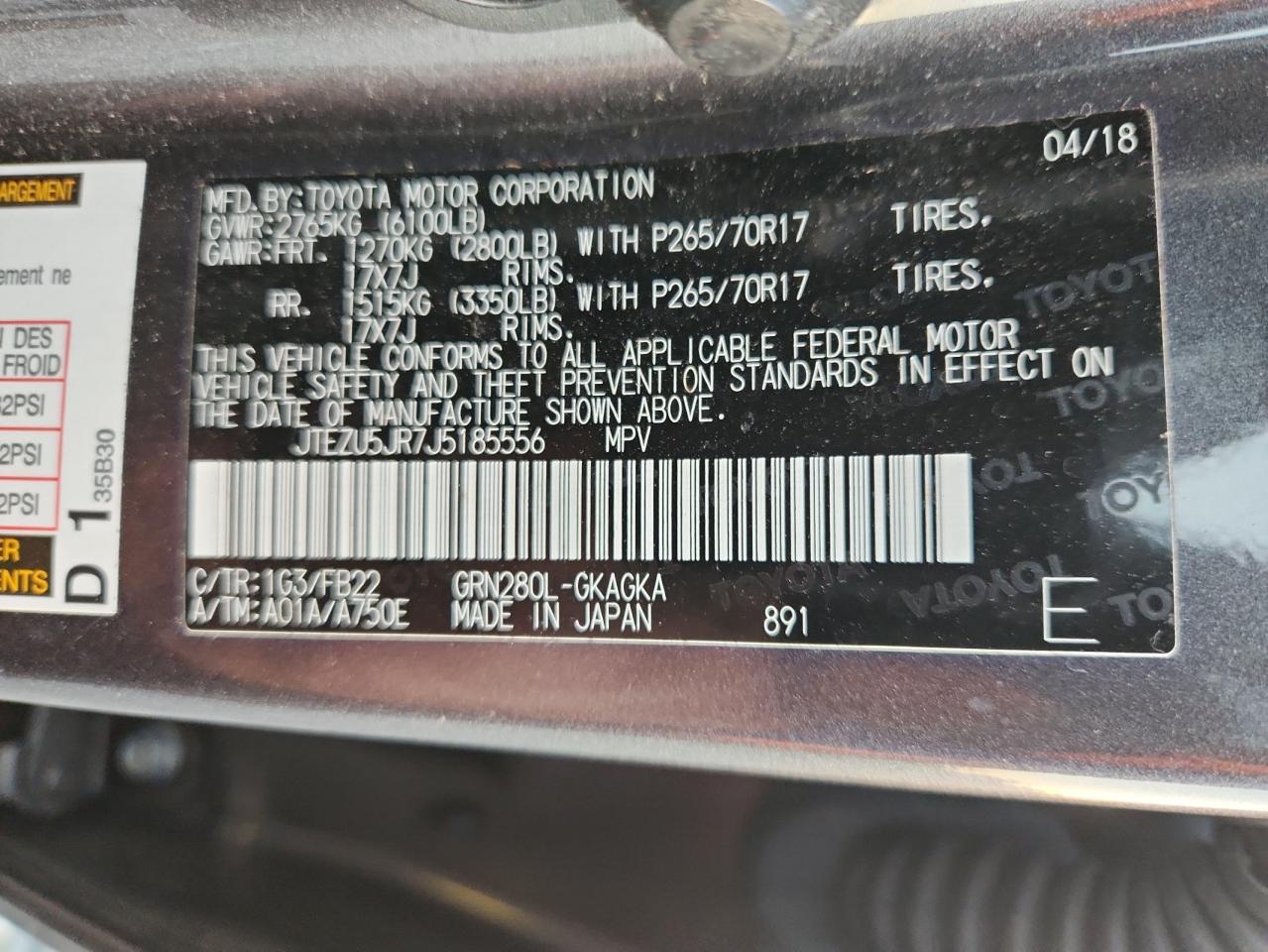 Toyota 4Runner Sr5 Image 13