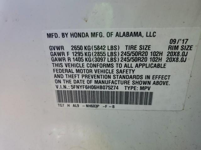 Honda Pilot Elite Image 13