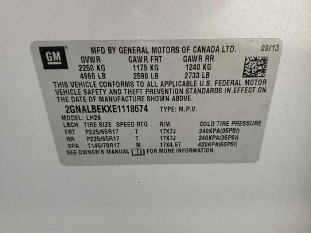 Chevrolet Equinox Lt Image 9