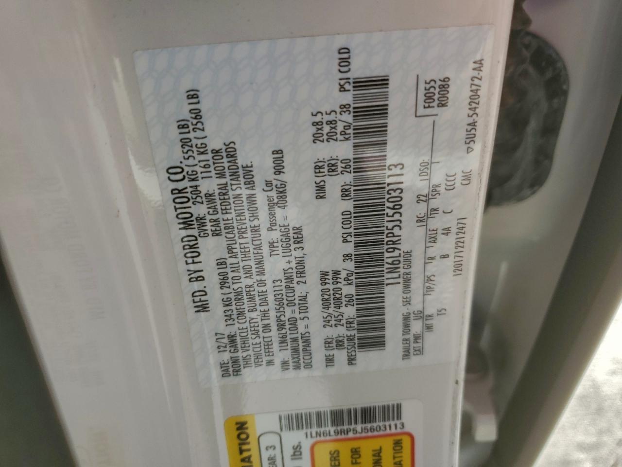 Lincoln Continental Reserve Image 8