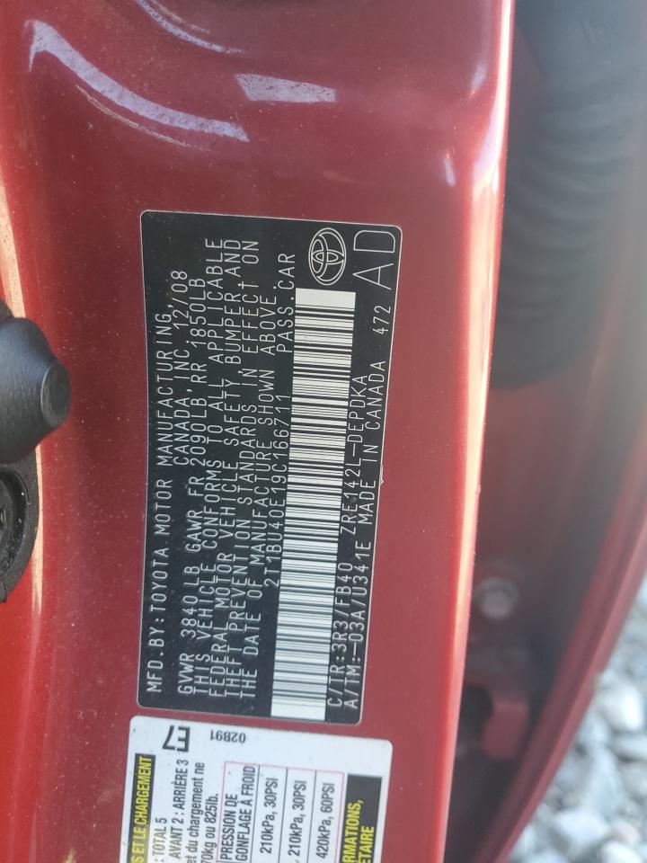 Toyota Corolla Base Image 12