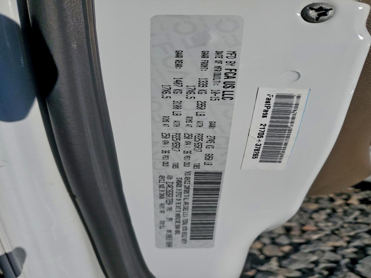 Chrysler Minivan Touring Image 5