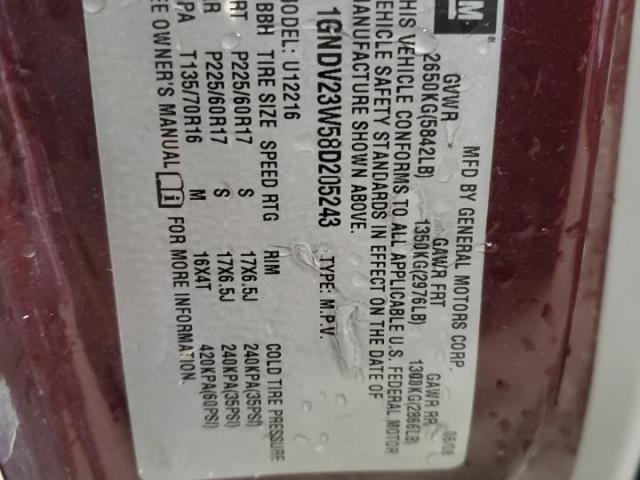 Chevrolet Uplander Ls Image 5