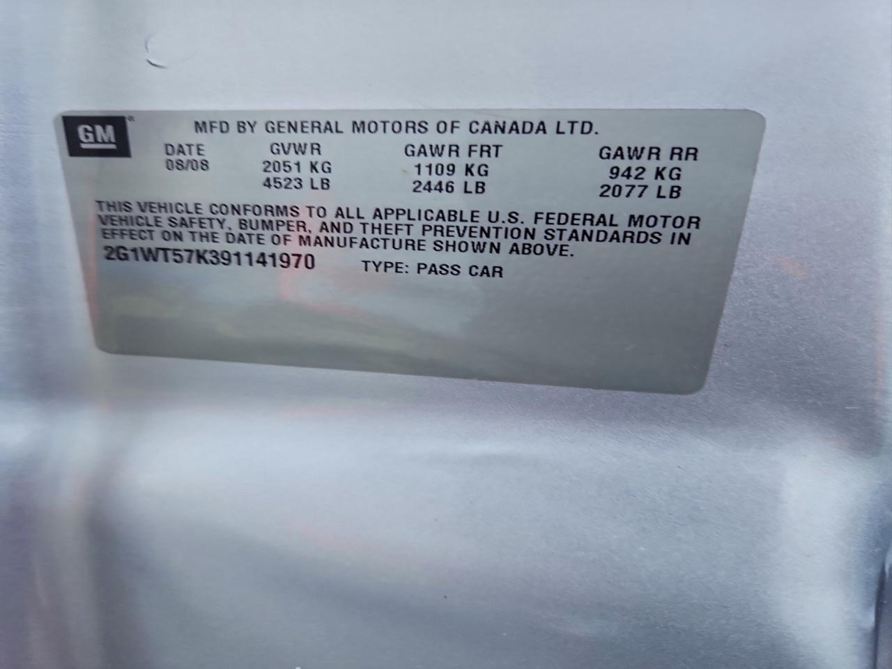 Chevrolet Impala 1lt Image 12